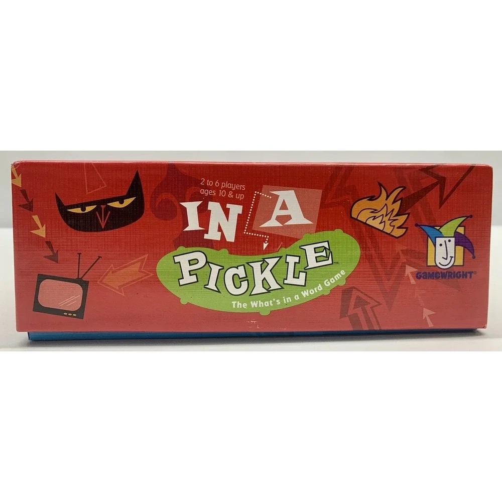 Game Wright In A Pickle - The What's in a Word Game 2-6 Players, Ages 10+